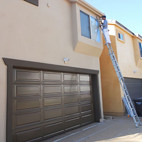 Two Story House Painted in Huntington Beach - 9th Street Downtown