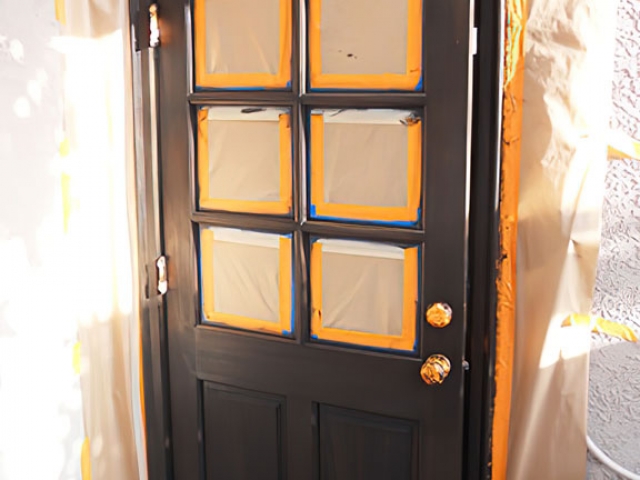 huntington-beach-door-painting1-768H Exterior House Painting Downtown Huntington Beach - 12th St.