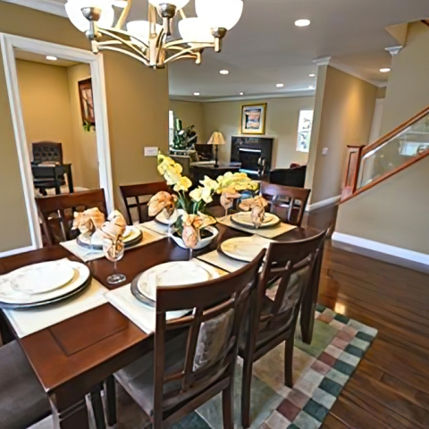 Dining room of Catalina Ave., Seal Beach, CA